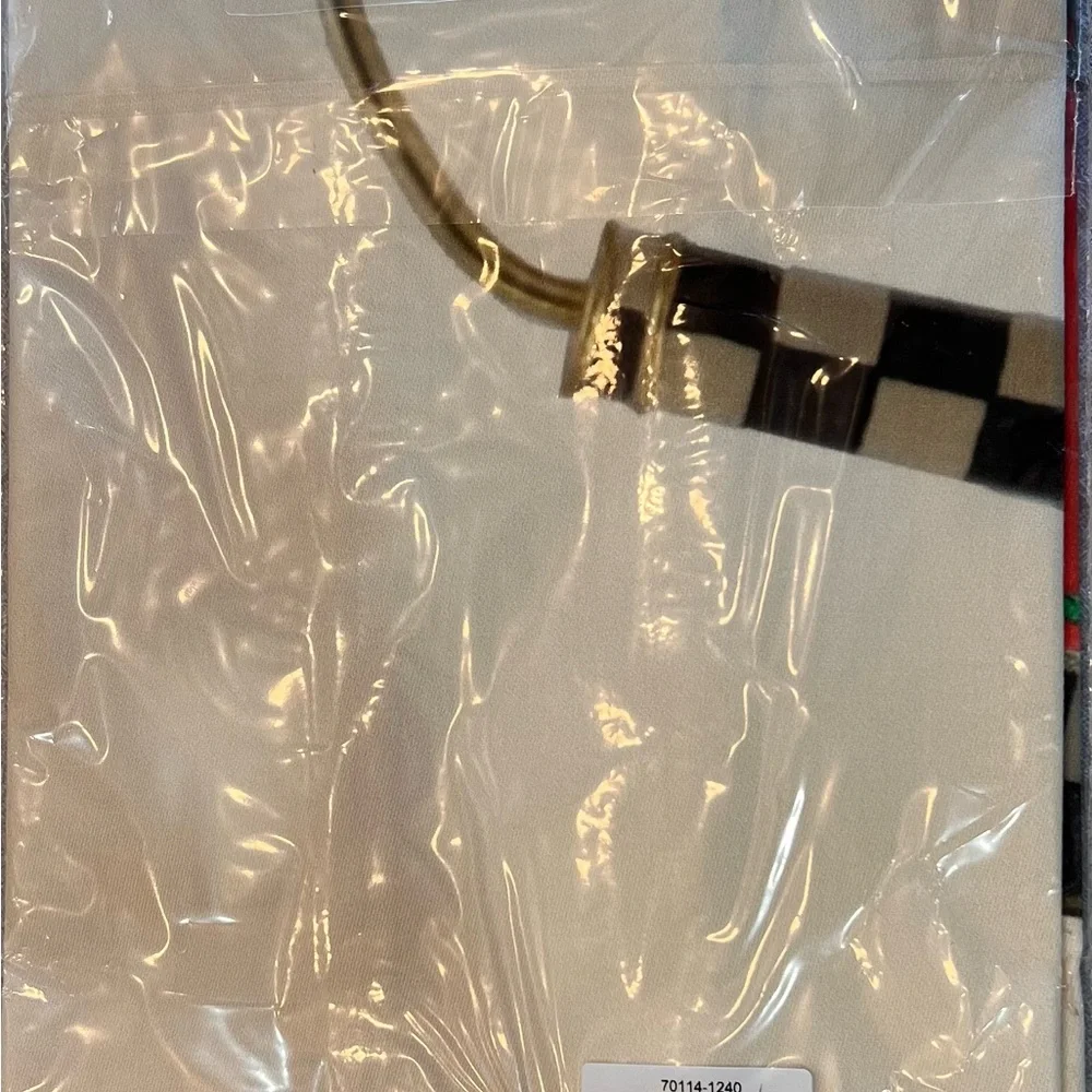 MacKenzie-Childs NWT in original packaging, holiday Put On The Kettle Dish Towel